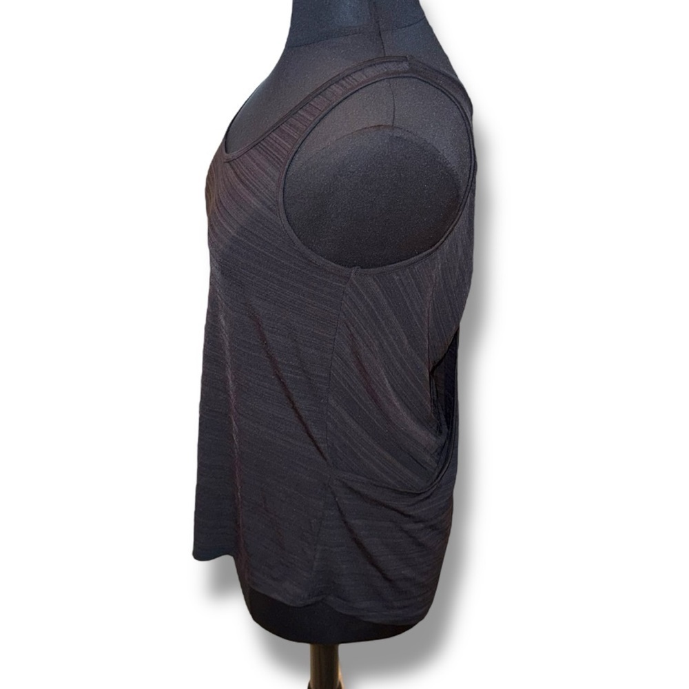 EDDIE BAUER Women's Trail Light Draped-Back Tank Top - XL Black - Picture 2 of 15